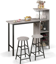 Set Tavolo E 2 Sgabelli Da