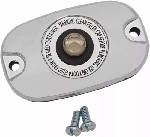 Chrome rear brake pump cap - brake, for