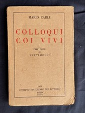 Mario Carli - Colloqui coi
