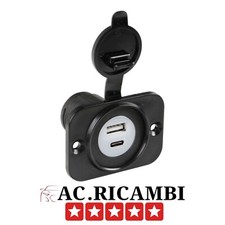 Doppia Presa Usb A + Usb C