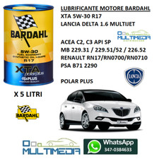 5 LITRI OLIO BARDHAL XTA 5W30