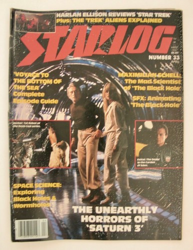 Vintage 1980 starlog magazine - starlog,