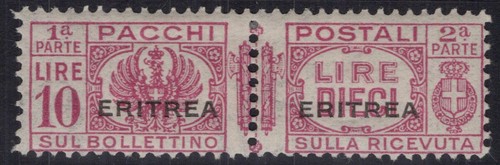 Colonie eritrea 1927 pacchi - eritrea, 1927-37