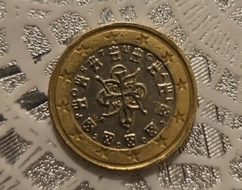 Moneta euro portogallo - da, 1