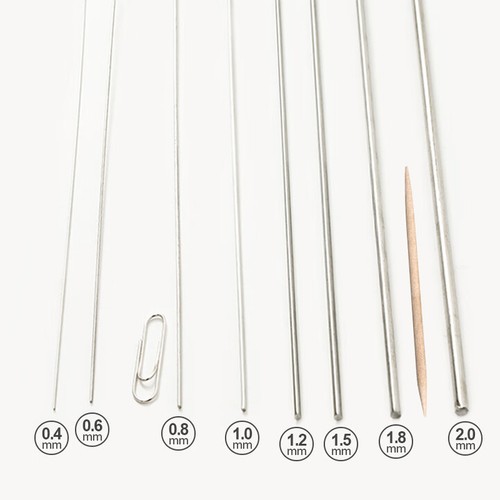 Molla filo rigido acciaio - , inox