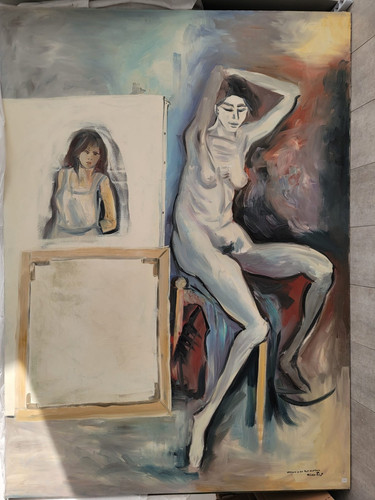 Omaggio guttuso 250x180cm - a,