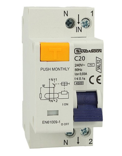 Interruttore magnetotermico - interruttore,