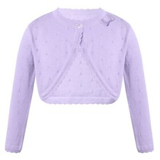 Cardigan bambina manica lunga