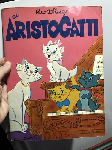 Libro gli aristogatti - libro,