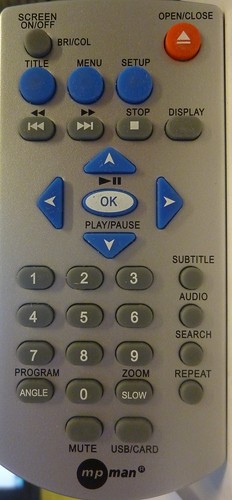 Dvd mpman telecomando - 76,