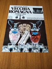 1967 VECCHIA ROMAGNA ETICHETTA NERA SUPER CASSETTA PREMIO VINTAGE PUBBLICITA AD