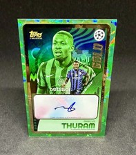 Marcus Thuram /99 Auto - 2024-25 Topps Gold X WalkerTKL UCC - Inter Milan