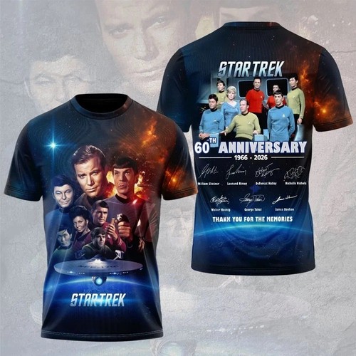 Shirt star trek 60 - t-shirt, 3d