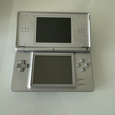 NINTENDO DS LITE GRIGIO SCHERMI OTTIMI FUNZIONANTE GBA LEGGI