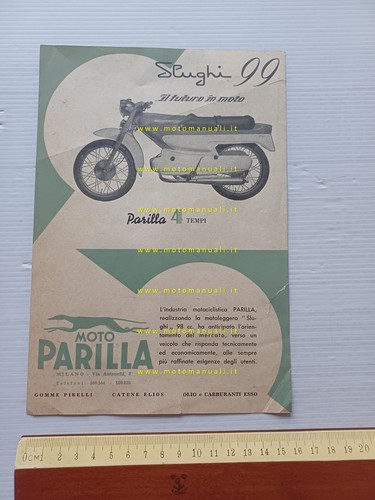 Parilla slughi 1960 - parilla, 4t