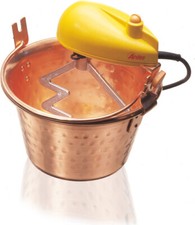 Paiolo Polenta Elettrico Rame