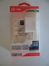 Caricatore di rete Apple MacBook Air Mini iPad iPhone iPod 30pin USB 15W