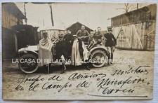 CARTOLINA TORINO Mirafiori - Auto, Militari - ANNO 1913 - Viaggiata Animata