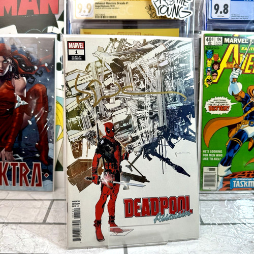 Deadpool assassin 1 firmato - deadpool:,