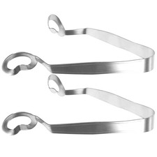  Set 4 Pezzi Pinze per Lumache in Acciaio Inox da Servire in Cucina, Cucina