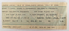 PINK FLOYD TICKET ISLE OF DOGS  LONDON ARENA 05-07-89 ANOTHER LAPS EUROPEAN TOUR