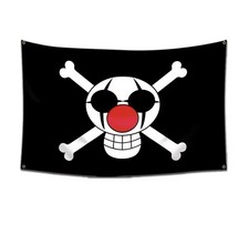 ONE PIECE FLAG BANDIERA PIRATI BANNER cm 60x90