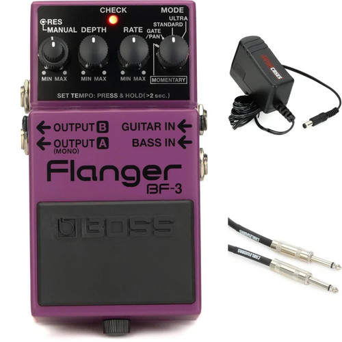 Boss flanger pedal with - bf-3,
