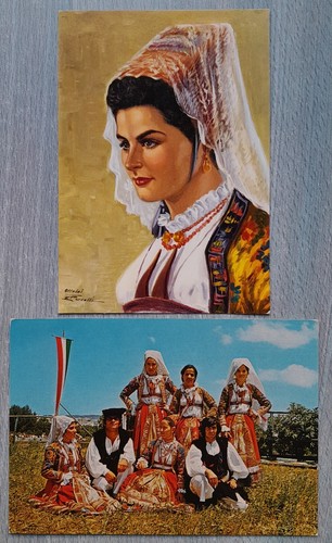 Ollolai cartoline costumi - ollolai,