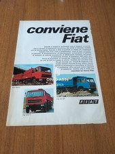 1970 FIAT 684 N AUTOCARRO 619 T1 697 NP CAMION VINTAGE AD PUBBLICITA