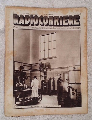 Radiocorriere eiar 1931 vii - radiocorriere,