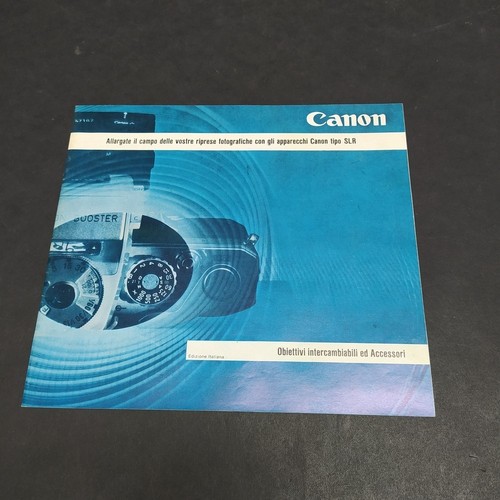 Catalogo canon obiettivi - catalogo,