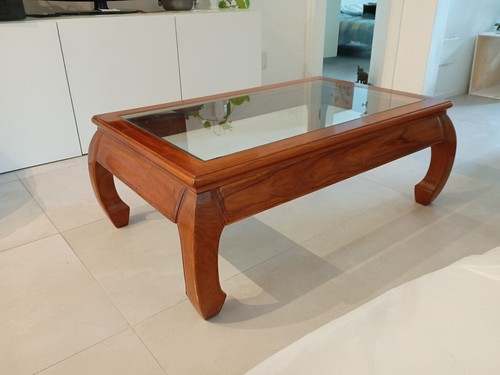 Tavolino rettangolare legno - rettangolare, di