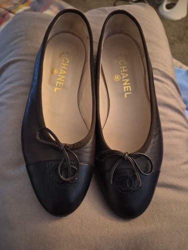 Ballerine chanel marrone - ballerine,