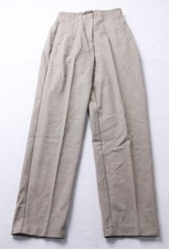 Pantalone elegante Zara donna business casual vita alta plissettato WR4 grigio taglia XS