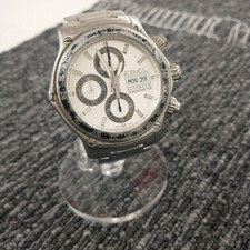 Orologio automatico Ebel 1911 Discovery 9750L62 cinturino 17 18 cm usato lunetta usura