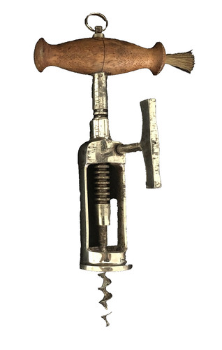 Vintage rack corkscrew wood - vintage,