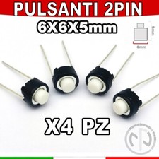 4X Micro pulsante 2 PIN 6x6x5 CDJ Pioneer Button  SKRGAED010