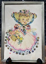 Quadro con cornice vintage