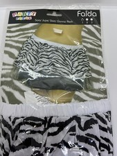 gonna zebra zebrata con tulle