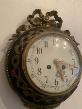 Set Orologio e Barometro Ottocento Naoleone III Cartel Et Barometre Bronze Dore