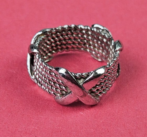 Anello rete larga 925 - anello, a