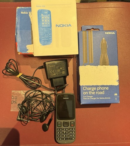 Nokia 100 grigio con cuffie - nokia,