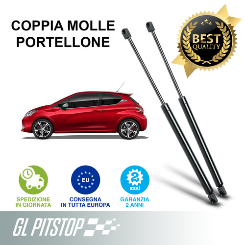 Coppia molla gas portellone - coppia,