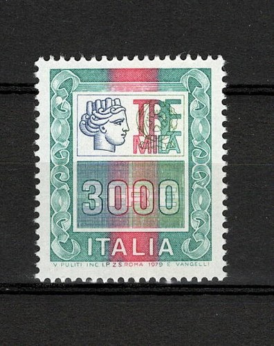 Italia 1979 serie - serie, valori