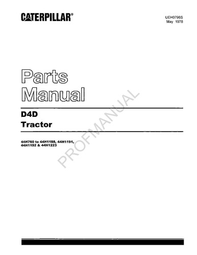 Manuale catalogo ricambi