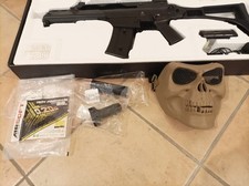 fucile da softair g36c + accessori silenziatore maschera impugnatura jing gong