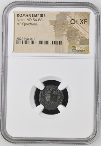 Quadran impero romano nerone - impero,
