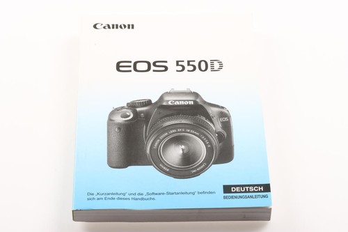 Canon eos 550d manuale - 550d, di