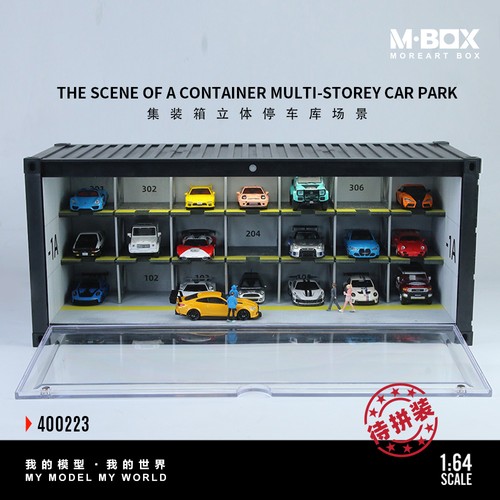 Diorama container garage - diorama,