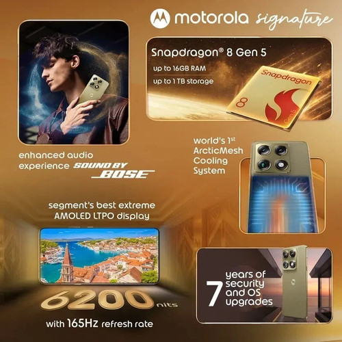 Smartphone motorola signature - smartphone,